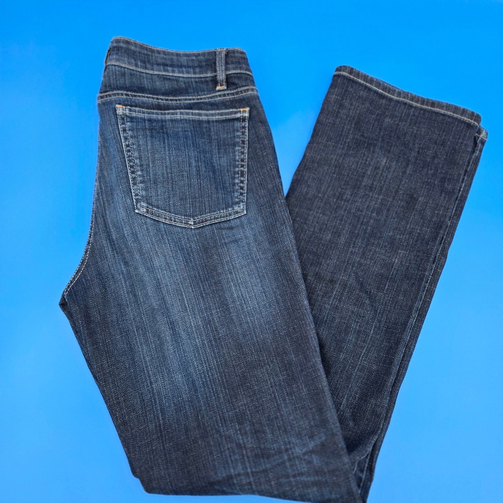 EILEEN FISHER Dark Wash Bootcut Denim Jeans Women's Size 6